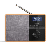 Philips TAR5505 Επιτραπέζιο Ραδιόφωνο Ρεύματος DAB+ με Bluetooth Καφέ - Image 2