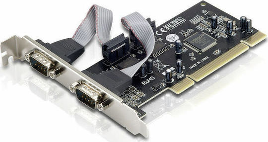 Conceptronic Κάρτα PCIe σε 2 θύρες RS232 DB9 Serial - Image 1