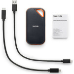 Sandisk Extreme Pro Portable V2 USB 3.2 / USB-C Εξωτερικός SSD 1TB 2.5" Μαύρο - Image 3