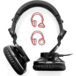Hercules HDP DJ60 Ενσύρματα Over Ear Ακουστικά Μαύρα - Image 4