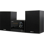 Aiwa Ηχοσύστημα 2.0 MSBTU-300 20W με CD / Digital Media Player, WiFi και Bluetooth Μαύρο - Image 2