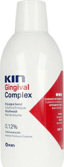 xlarge_20210111110239_kin_gingival_complex_mouthwash_500ml.jpeg Kin Gingival Complex Στοματικό Διάλυμα για την Ουλίτιδα & κατά της Πλάκας 500ml - Image 1