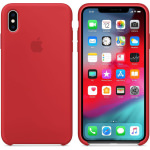 Apple Silicone Case Back Cover Σιλικόνης Κόκκινο (iPhone XS Max) - Image 3