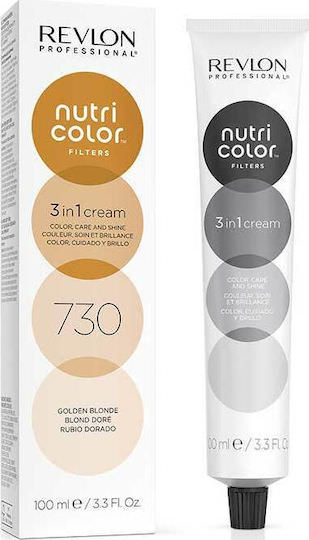 Revlon Nutri Color Creme Tube Toner 730 Golden Blonde 100ml - Image 1