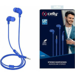 Celly UP600 In-ear Handsfree με Βύσμα 3.5mm Μπλε - Image 4