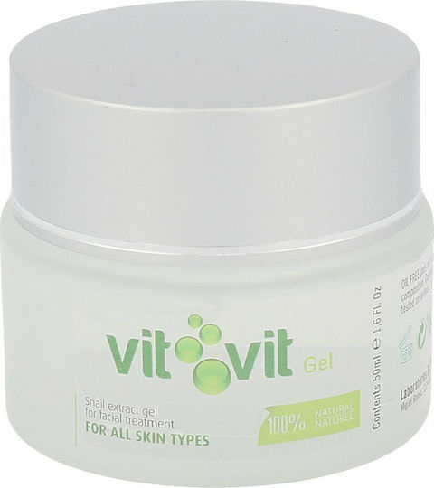 Diet Esthetic Vit Vit Face Gel with Snail Extract Gel Προσώπου για Ενυδάτωση & Ανάπλαση με Έκκριμα Σαλιγκαριού 50ml - Image 1