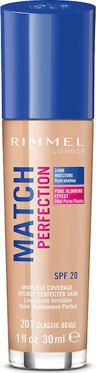 Rimmel Match Perfection Foundation SPF20 30ml - Image 1