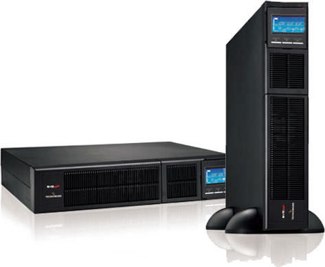 Tecnoware EVO DSP Plus 3.600 Rack Tower PF 0.9 UPS On-Line 3600VA 3240W με 8 IEC Πρίζες - Image 1