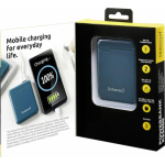 Intenso XS Power Bank 5000mAh με Θύρα USB-A και Θύρα USB-C Πετρόλ - Image 3