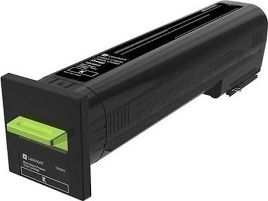 Lexmark 72K20K0 Γνήσιο Toner Laser Εκτυπωτή Μαύρο Return Program 8000 Σελίδων 72K20K0 - Image 1