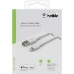 Belkin Regular USB to Lightning Cable Λευκό 2m (CAA001bt2MWH) - Image 2