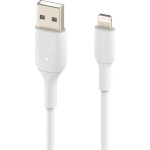 Belkin Regular USB to Lightning Cable Λευκό 1m (CAA001bt1MWH) - Image 3