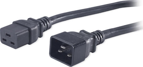 APC IEC C19 - IEC C20 Cable 4.5m Μαύρο AP9887 - Image 1