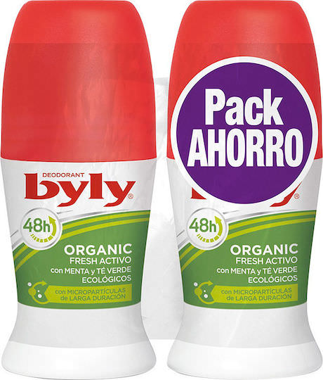 Byly Αποσμητικό 48h σε Roll-On 2x50ml - Image 1