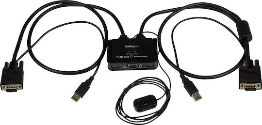 StarTech 2-Port VGA Cable KVM Switch SV211USB - Image 1