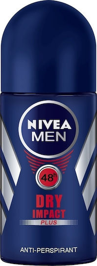 Nivea Men Dry Impact Plus Anti-perspirant Αποσμητικό 48h σε Roll-On 50ml - Image 1