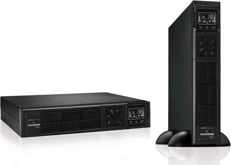 Tecnoware EVO DSP Plus 2400 Rack Tower UPS On-Line 2400VA 2160W με 8 IEC Πρίζες - Image 1