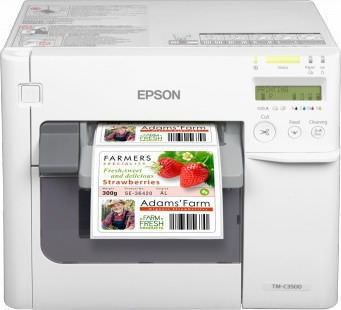 Epson C3500 Εκτυπωτής Ετικετών Inkjet USB, Serial, Ethernet 720 dpi Έγχρωμος - Image 1
