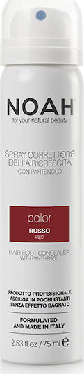Noah for Beauty Hair Root Spray Concealer Προσωρινή Βαφή Μαλλιών σε Spray Red 75ml - Image 1