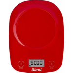Girmi PS01 Ψηφιακή Ζυγαριά Κουζίνας με Κάδο 1gr/5kg Red - Image 3