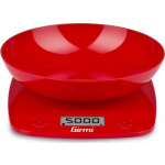 Girmi PS01 Ψηφιακή Ζυγαριά Κουζίνας με Κάδο 1gr/5kg Red - Image 2