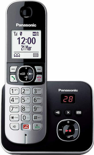 Panasonic KX-TG6861JTB Ασύρματο Τηλέφωνο Μαύρο - Image 1