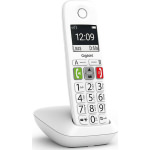 Gigaset E290 Ασύρματο Τηλέφωνο με Ελληνικό Μενού Λευκό