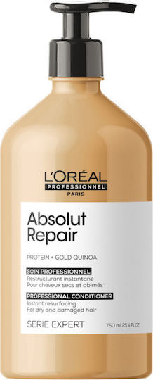 L'Oréal Professionnel Absolut Repair Conditioner Αναδόμησης/Θρέψης για Ταλαιπωρημένα Μαλλιά 750ml - Image 1