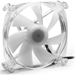 Sharkoon SHARK Disc Case Fan 120mm με RGB Φωτισμό και Σύνδεση 3-Pin Λευκό - Image 3