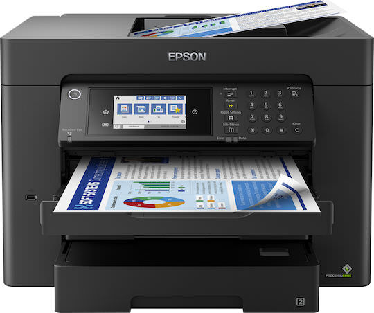 Epson Workforce WF-7840DTWF Έγχρωμο Πολυμηχάνημα Inkjet με WiFi και Mobile Print - Image 1