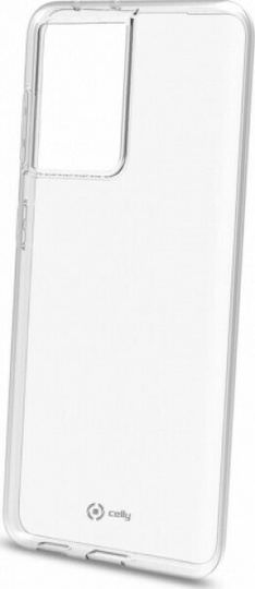 Celly Gelskin Back Cover Σιλικόνης Διάφανο (Galaxy S21 Ultra 5G) - Image 1