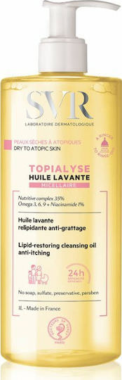 SVR Laboratoire Dermatologique Topialyse Λάδι Καθαρισμού για το Πρόσωπο & το Σώμα 1000ml - Image 1