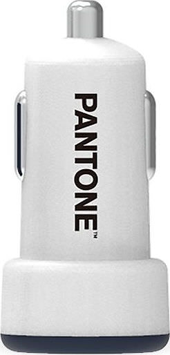 Pantone Φορτιστής Αυτοκινήτου 2.1A με μία Θύρα: 1xUSB Μαύρο Χρώμα - Image 1