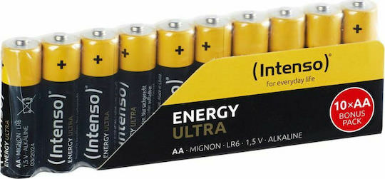Intenso Energy Ultra Αλκαλικές Μπαταρίες AA 1.5V 10τμχ - Image 1