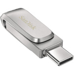 Sandisk Ultra Dual Drive Luxe 512GB USB 3.1 Stick με σύνδεση USB-C & USB-A Ασημί - Image 2
