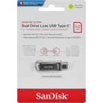 Sandisk Ultra Dual Drive Luxe 512GB USB 3.1 Stick με σύνδεση USB-C & USB-A Ασημί - Image 3