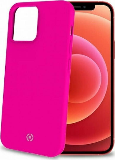 Celly Cromo Back Cover Σιλικόνης Ροζ (iPhone 13 mini) - Image 1