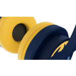 OTL Batman Ασύρματα On Ear Multimedia Ακουστικά με μικρόφωνο και σύνδεση Bluetooth / 3.5mm Jack σε Μπλε χρώμα - Image 4