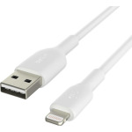 Belkin MFI Regular USB to Lightning Cable Λευκό 3m (CAA001BT3MWH) - Image 2