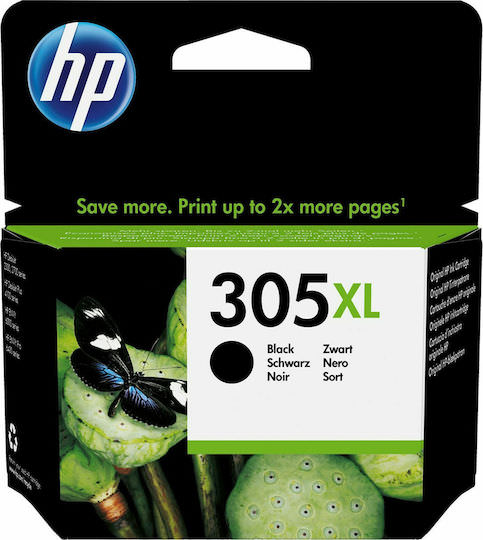 HP 305XL Γνήσιο Μελάνι Εκτυπωτή InkJet Μαύρο (3YM62AE) - Image 1