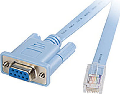 Cisco Καλώδιο RJ45 male σε RS232 9-pin female 1.8m (CAB-CONSOLE-RJ45) 1τμχ - Image 1