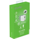 Celly Φορτιστής Χωρίς Καλώδιο με Θύρα USB-A Λευκός (TCUSBTURBO) - Image 2