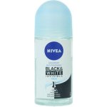 Nivea Black & White Invisible Pure Anti-perspirant Αποσμητικό 48h σε Roll-On 50ml