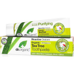 Dr.Organic Tea Tree Antibacterial Οδοντόκρεμα για Λεύκανση & Πλάκα 100ml - Image 3