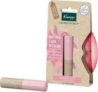 Kneipp Natural Color Lip Balm Natural Rose 3.5gr - Image 1