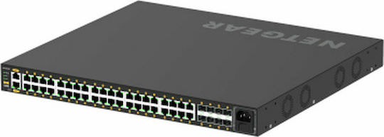 NetGear GSM4248PX Managed L3 PoE+ Switch με 40 Θύρες Gigabit (1Gbps) Ethernet και 8 SFP Θύρες - Image 1
