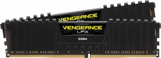 Corsair Vengeance LPX DDR4 32GB RAM με 2x16GB Modules και Ταχύτητα 2400 για Desktop - Image 1