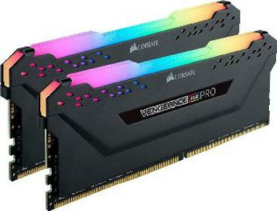 Corsair Vengeance RGB Pro DDR4 32GB RAM με 2x16GB Modules και Ταχύτητα 2666 για Desktop - Image 1