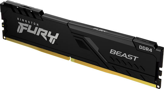 Kingston Fury Beast DDR4 με Module 1x16GB και Ταχύτητα 3200 για Desktop - Image 1