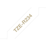 Brother Ταινία Ετικετογράφου 4m x 12mm σε Χρυσό Χρώμα - Image 3